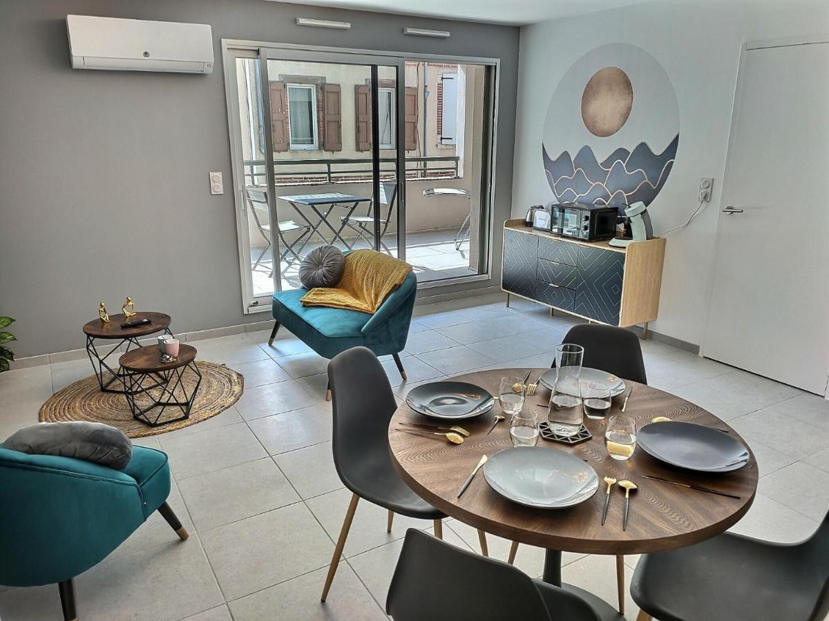 Le Fil D'Or - Terrasse, Box Prive, Centre Ville Albi Exterior foto